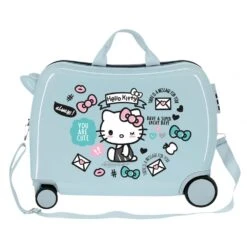 Maleta Infantil Correpasillos 2 Rmultidirec. HELLO KITTY You Are Cute -Equipaje Serie Tienda 10544