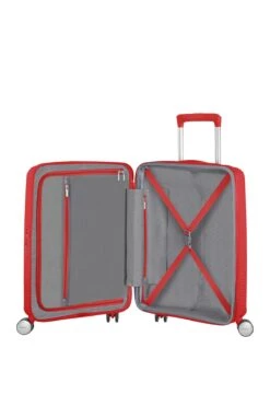 Maleta Cabina 55 Cm Exp 4 R Exp American Tourister Soundbox Rojo (coral Red -Equipaje Serie Tienda 11358