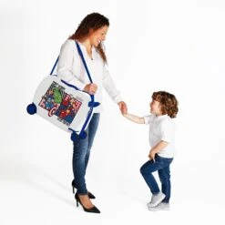 Marvel Maleta Infantil Correpasillos All Avengers 2 Ruedas Multidireccionales -Equipaje Serie Tienda 11844