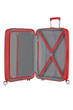 Maleta Mediana 67 Cm 4 R Exp American Tourister Soundbox Rojo (Coral Red) -Equipaje Serie Tienda 14406
