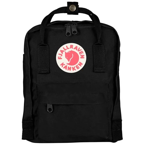 FJÄLLRÄVEN Mochila FjällRäven Kanken Mini Negro 3 FJÄLLRÄVEN Mochila FjällRäven Kanken Mini Negro