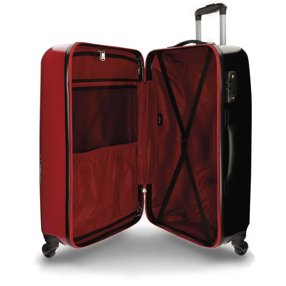 Maleta Trolley Mediano 69 Cm 4 Ruedas Pepe Jeans MANY MILES 6 Maleta Trolley Mediano 69 Cm 4 Ruedas Pepe Jeans MANY MILES - Imagen 4