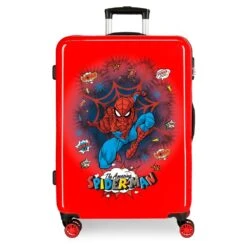 Maleta Mediana 68 Cm 4 Ruedas Rigida Spiderman Pop 17 Maleta Mediana 68 Cm 4 Ruedas Rigida Spiderman Pop -Equipaje Serie Tienda 21796