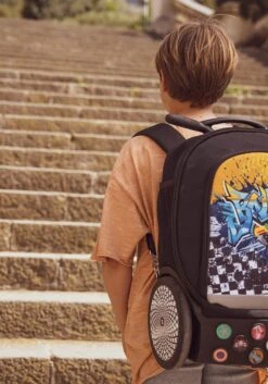 Mochila Escolar Con Ruedas Nikidom Roller Up Street Style -Equipaje Serie Tienda 22150