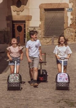 Mochila Escolar Con Ruedas Nikidom Roller Up Butterfly Camo -Equipaje Serie Tienda 22328