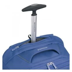 Mochila Cabina Con Ruedas 55 Cm Roncato Crosslite Azul -Equipaje Serie Tienda 22720