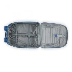 Mochila Cabina Con Ruedas 55 Cm Roncato Crosslite Azul -Equipaje Serie Tienda 22767