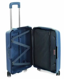 Maleta Trolley Cabina 4 Ruedas Roncato Light Navy -Equipaje Serie Tienda 23151