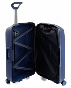 Maleta Trolley Grande 75 Cm 4R Roncato Light Navy -Equipaje Serie Tienda 23179