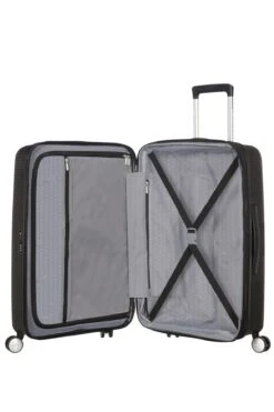 Maleta Cabina 55 Cm Exp 4 R Exp American Tourister Soundbox Negro 18 Maleta Cabina 55 Cm Exp 4 R Exp American Tourister Soundbox Negro -Equipaje Serie Tienda 23570