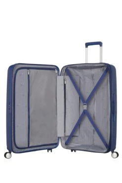 Maleta Grande 77 Cm 4 R Exp American Tourister Soundbox Azul (Midnight Navy -Equipaje Serie Tienda 23582