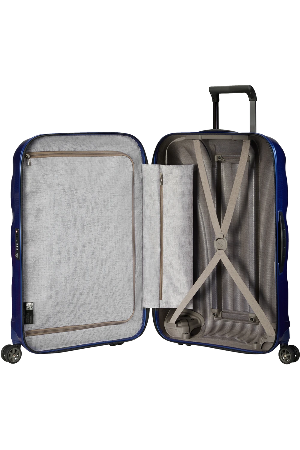 Maleta Trolley Grande 75 Cm 4 Ruedas Samsonite C-Lite Azul (Deep Blue) 4 Maleta Trolley Grande 75 Cm 4 Ruedas Samsonite C-Lite Azul (Deep Blue) - Imagen 2