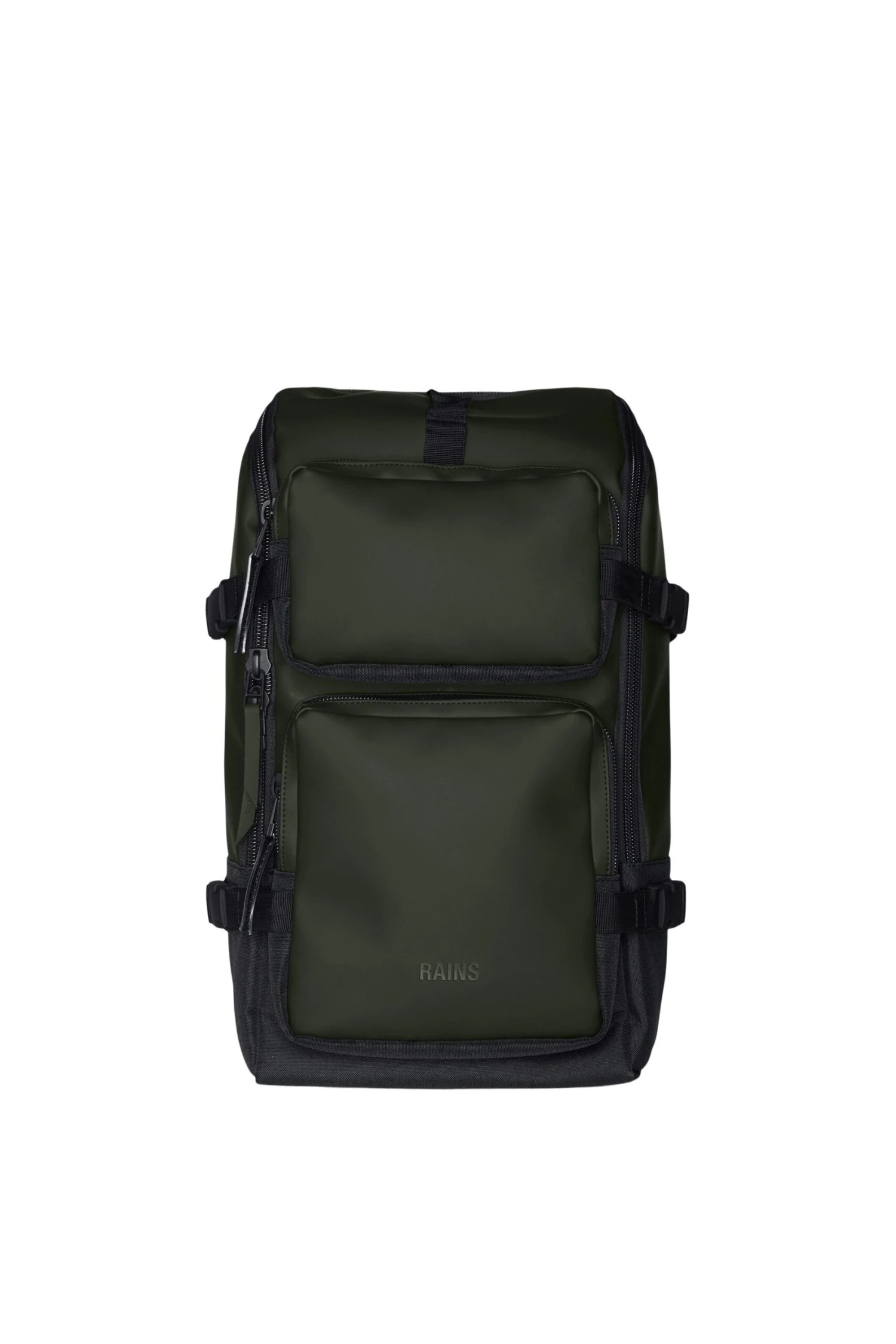 Mochila Rains Charger Verde (Green) 3 Mochila Rains Charger Verde (Green)