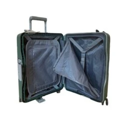 Maleta Cabina 4 Ruedas Anclajes Bienoti-EV 8093 Verde Oscuro -Equipaje Serie Tienda 26496