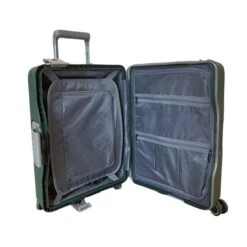 Maleta Cabina 4 Ruedas Anclajes Bienoti-EV 8093 Verde Oscuro -Equipaje Serie Tienda 26703