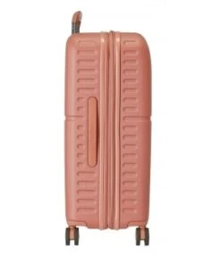 Maleta Mediana 70 Cm 4 Ruedas Exp Pepe Jeans Highlight Terracota -Equipaje Serie Tienda 27076