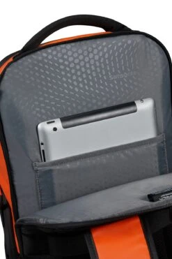 Mochila Ordenador M USB Samsonite Ecodiver Naranja -Equipaje Serie Tienda 27439
