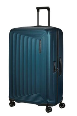 Maleta Extra Grande 81 Cm Exp 4 R Samsonite Nuon Mate Azul ( Petrol Blue ) -Equipaje Serie Tienda 27874