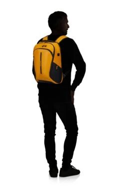 Mochila Ordenador M USB Samsonite Ecodiver Amarillo -Equipaje Serie Tienda 28000