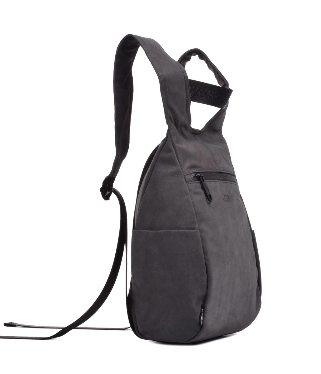 Mochila Pequeña Apertura Trasera KCB 2704 Negro 4 Mochila Pequeña Apertura Trasera KCB 2704 Negro - Imagen 2