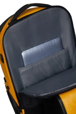 Mochila Ordenador M USB Samsonite Ecodiver Amarillo -Equipaje Serie Tienda 28010