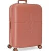 Maleta Mediana 70 Cm 4 Ruedas Exp Pepe Jeans Highlight Terracota -Equipaje Serie Tienda 28170