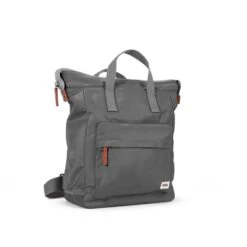Mochila Roka London Bantry B Mediana Sostenible Nylon Gris (Grafito) 13 Mochila Roka London Bantry B Mediana Sostenible Nylon Gris (Grafito) -Equipaje Serie Tienda 28918