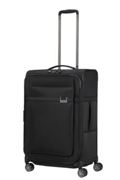 Maleta Mediana 67 Cm 4 R Exp Samsonite Airea Negro -Equipaje Serie Tienda 29050