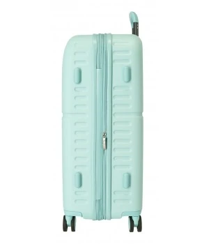 Maleta Mediana 70 Cm 4 Ruedas Expandible Pepe Jeans Laila Turquesa 5 Maleta Mediana 70 Cm 4 Ruedas Expandible Pepe Jeans Laila Turquesa - Imagen 3