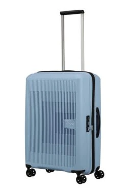 Maleta Mediana 67 Cm 4 Ruedas American Tourister Aerostep Gris (Soho Grey) -Equipaje Serie Tienda 29494