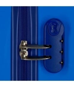 Disney Maleta Cabina 55 Cm Rigida 4 Ruedas Star Wars Droids Vader Azul -Equipaje Serie Tienda 29534