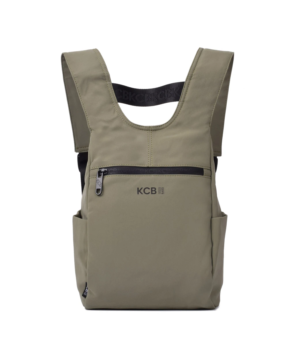Mochila Pequeña Apertura Trasera KCB 2704 Khaki 3 Mochila Pequeña Apertura Trasera KCB 2704 Khaki