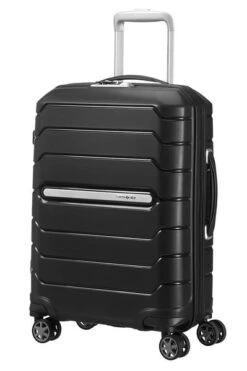 Maleta Cabina 55 Cm 4 R Exp Samsonite Flux Negro