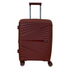 Maleta Grande 4 Ruedas Rigida Exp Bienoti-EV 8095 Granate (Red)
