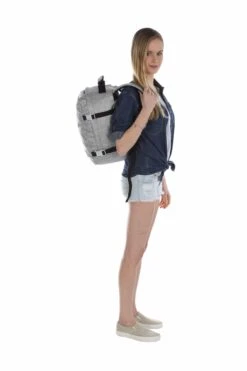 Mochila De Viaje Cabin Zero Classic 28 L. Gris (Ice Grey) -Equipaje Serie Tienda 30709