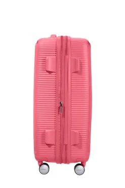 American Tourister Maleta Mediana 67 Cm Exp 4 R Exp A. T. Soundbox Coral (Sun Kissed Coral) -Equipaje Serie Tienda 31443