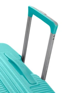 Maleta Grande 77 Cm Exp 4 R American Tourister Soundbox Turquesa (poolside -Equipaje Serie Tienda 31452