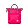 Mochila Roka London Bantry B Mediana Sostenible Nylon Rosa (Raspberry) 1 Mochila Roka London Bantry B Mediana Sostenible Nylon Rosa (Raspberry) -Equipaje Serie Tienda 31830