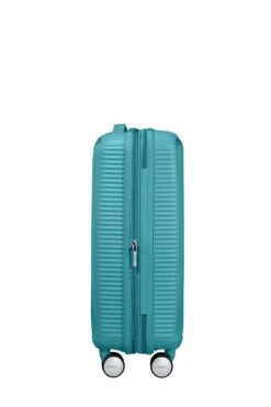 Maleta Cabina 55 Cm 4 R Exp American Tourister Soundbox Turquesa Tonic -Equipaje Serie Tienda 32043