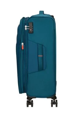 American Tourister Maleta Mediana 67 Cm 4R Exp. A.T. Crosstrack Azul (Navy-Orange) -Equipaje Serie Tienda 32225