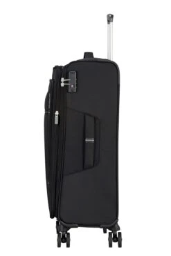 American Tourister Maleta Mediana 67 Cm 4R Exp. A.T. Crosstrack Negro (Black-Grey) -Equipaje Serie Tienda 32230
