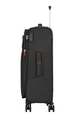 American Tourister Maleta Mediana 67 Cm 4R Exp. A.T. Crosstrack Gris (Grey-Red) -Equipaje Serie Tienda 32234