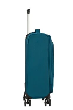 American Tourister Maleta Cabina 55 Cm 4R A.T. Crosstrack Azul (Navy-Orange) -Equipaje Serie Tienda 32259