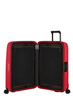 Maleta Grande 75 Cm 4R Anclajes Samsonite Essens Rojo (Hibiscus Red) -Equipaje Serie Tienda 32793