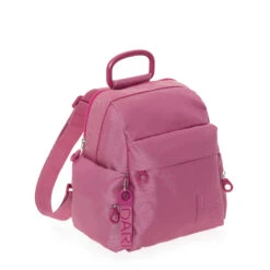 Mochila Pequeña MD20 QMTT1 Mandarina Duck Fucsia (Hot Pink) -Equipaje Serie Tienda 9481
